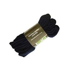 3 Pack (10-14) BAMBOO Extra Thick Work Socks, Black