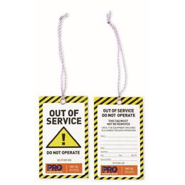 Safety Tags - CAUTION (Out of Service)