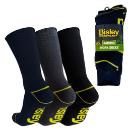 3 pack Bisley BAMBOO Work Socks