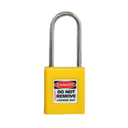 CIRLOCK 50mm Safety Lockout Padlock - Yellow - Individually Keyed