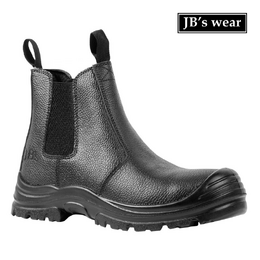 [12] JB's 9G7 Elastic-Sided Slip On Work Boots, Black Size 12
