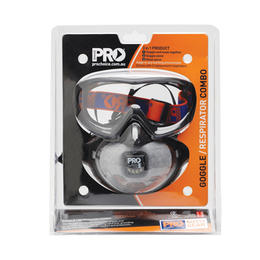 PROCHOICE Filterspec PRO Goggle / P2 Respirator Combo (FSPG)