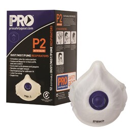 PROCHOICE Respirators P2 with Valve (Box 12)