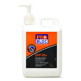 PROCHOICE Sunscreen PRO-BLOC SPF 50+ 1 Litre (SS1-50)