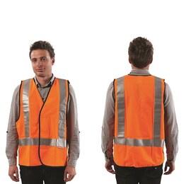 PROCHOICE Safety Vest Day/Night, Orange (VDNO)