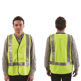 PROCHOICE Safety Vest Day/Night, Yellow - Large