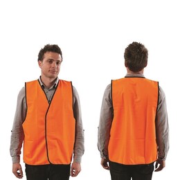 [L-O]  PROCHOICE VDO Safety Vest Day Only - Orange, Large
