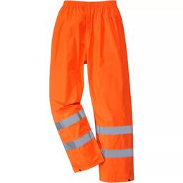 (XL) Orange - PORTWEST H441 Wet Weather Rain Pants