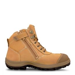 OLIVER Zip Wheat Safety Boots (34-662)