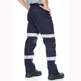 WORKIT 1011N Cotton Drill Double-Taped Reflective Pants - 92S