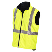 WORKIT HiVis 2 Tone Reversible Vest with Reflective Tape (7501)
