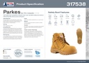 317538 | STEEL BLUE Parkes Zip Composite Safety Boots