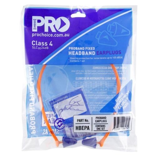 PROCHOICE PRO-BAND Neckband Earplugs (HBEPA)