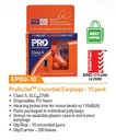 PROCHOICE PRO-BULLET PU Uncorded Earplugs (EPOU-10)