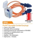 PROCHOICE PRO-SIL Reusable Corded Earplugs (EPSC)