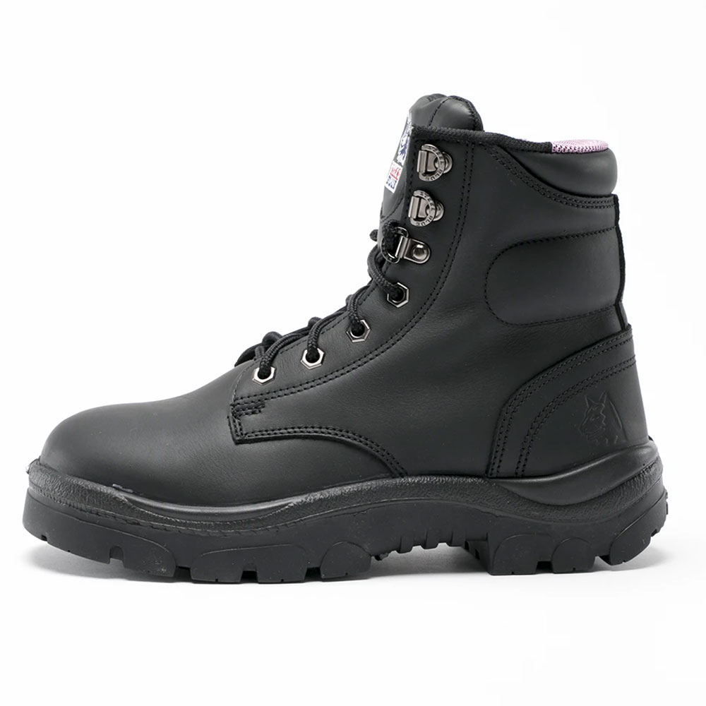 512702 | STEEL BLUE Ladies LACE-UP Argyle Boots