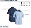 BISLEY BS1526 Permanent Press Shirt