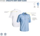 BISLEY B71526 Epaulette Shirt