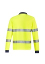 SYZMIK ZH380 Bio-Motion Polo Shirt, Long Sleeve - Yellow