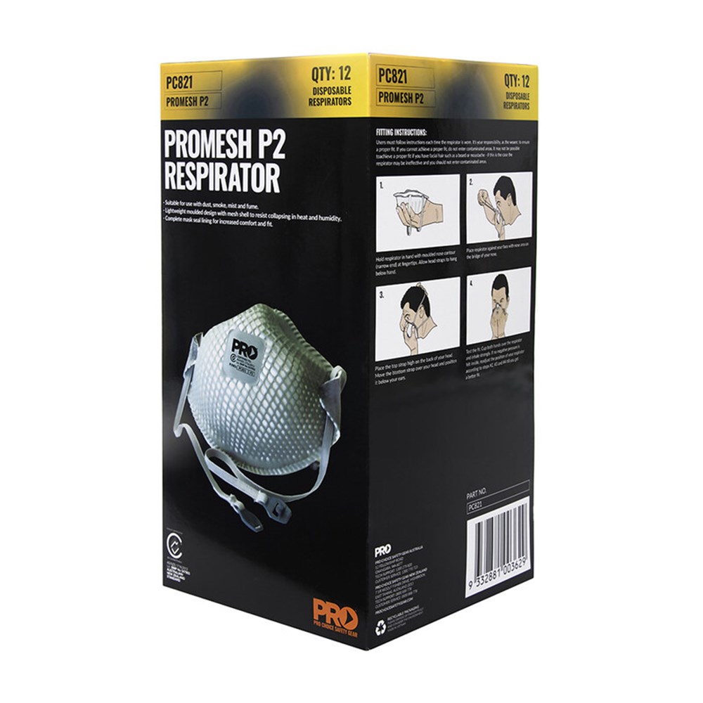 PC821 PROMESH P2 DUST MASKS