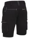 BISLEY BSHC1332 Flx & Move 4-Way stretch zip cargo shorts - Black