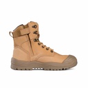 MONGREL 561 High Leg Zip Sider Boots w Scuff Cap