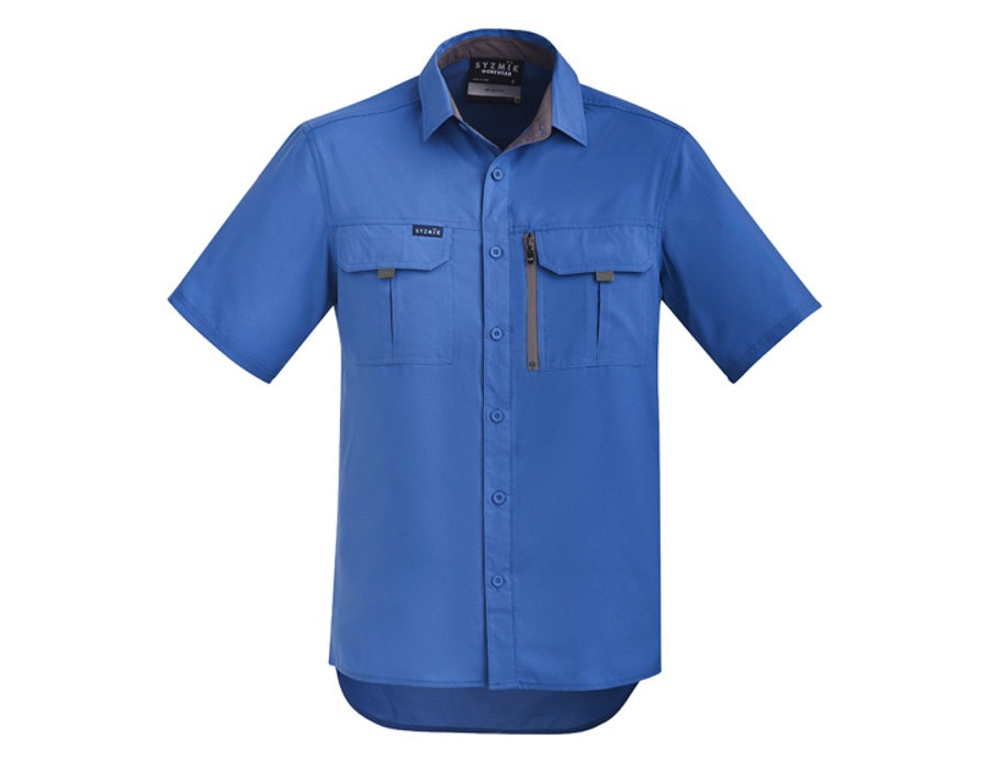 SYZMIK ZW465 Mens Outdoor S/S Shirt