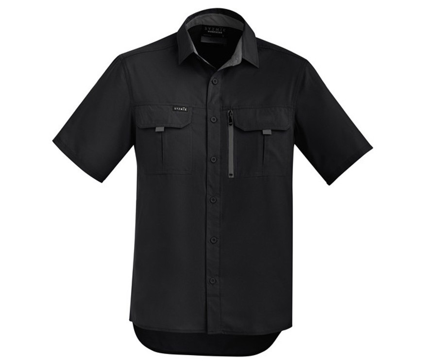 SYZMIK ZW465 Mens Outdoor S/S Shirt