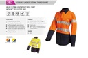 WORKIT 2012YN Womens Taped Shirt