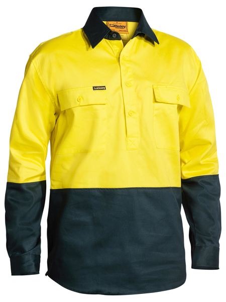 BISLEY BSC6267 Closed Front Shirt
