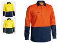 BISLEY BSC6267 Closed Front Shirt