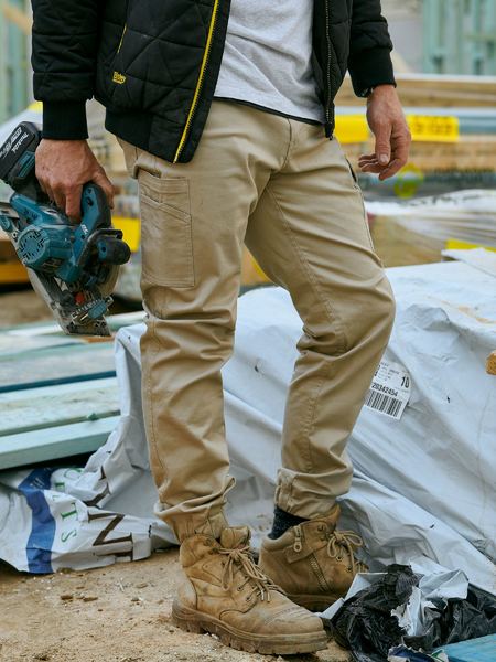 BISLEY BPC6028 Stretch Cotton Cuffed Cargo Pants