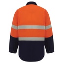 WORKIT 2013ON Lightweight Taped Shirt Orange/Navy