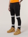HARD YAKKA Womens 3056 Taped Denim Jeggings,
 Black