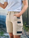 BISLEY BSHL1332 Womens Flex & Move Stretch Zip Cargo Short