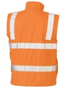 BISLEY BV0364T Fleece Vest, X Taped, Rail Orange