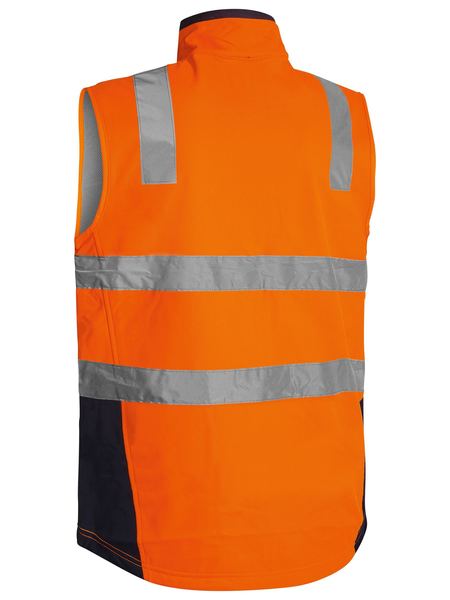BISLEY BV0348T Taped HiVis Soft Shell Vest