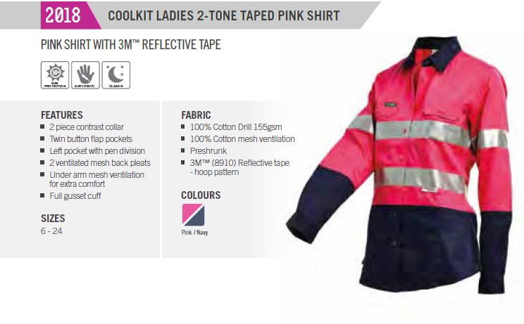 WORKIT 2018PN Womens Taped Shirt [Discontinued]
