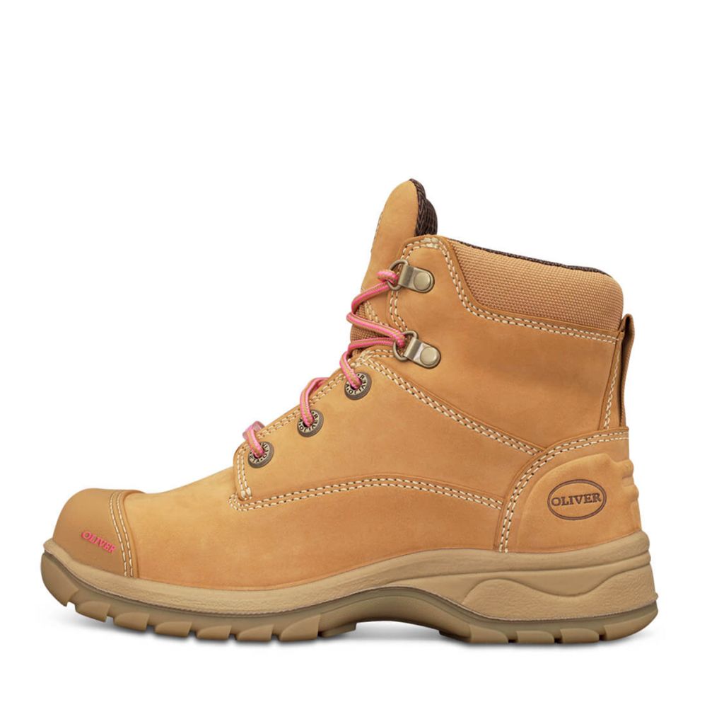 49-432Z | OLIVER Women's Wheat Zip Sided Boots