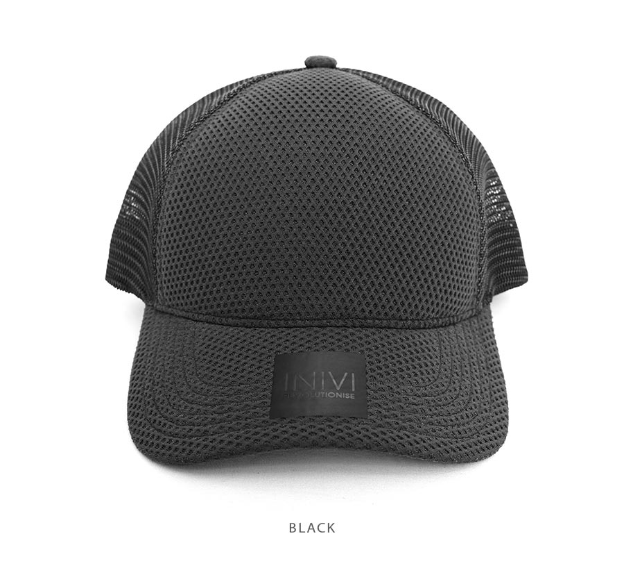 INIVI IV103 Cotton Mesh Snapback Cap