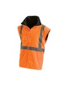 WORKIT 3004 5-in-1 Wet Weather Jacket Orange-Navy