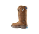 813945 | STEEL BLUE Blue Heeler Western Safety Boots