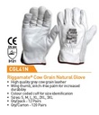 PROCHOICE CGL41N Riggamate Cow Grain Natural Riggers Gloves