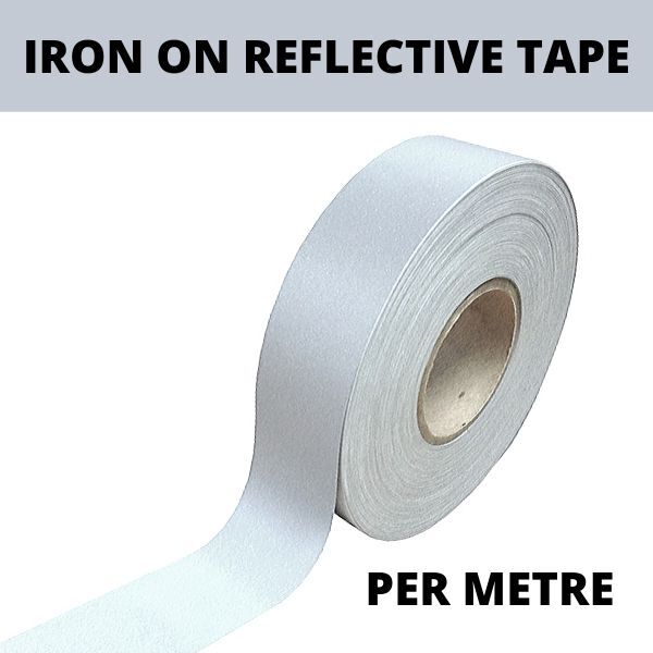 [SFA-IronTape] 50mm Iron on Reflective Tape - per m