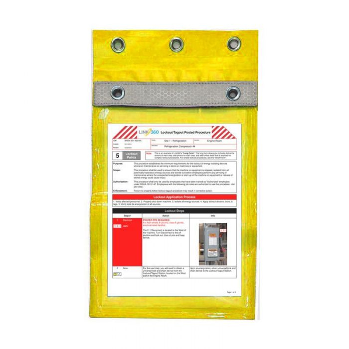Document / Permit Holder, Yellow