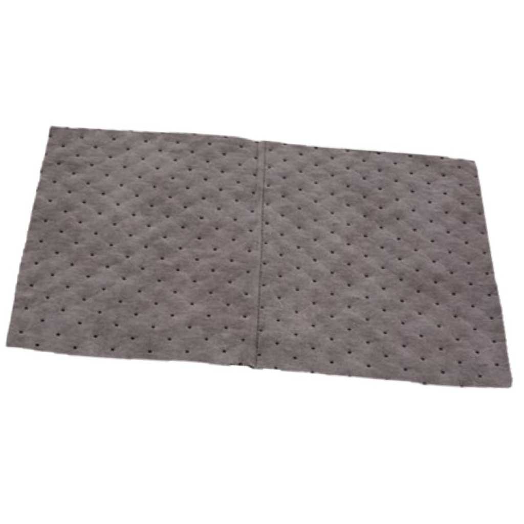 General Purpose Absorbent Mats for Spills, 500 x 400mm Grey