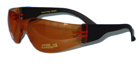 IC SAFETY - Orange Safety Glasses