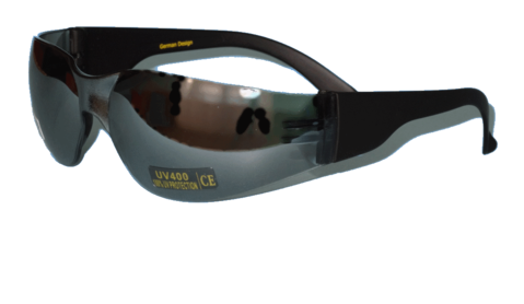 IC SAFETY - Smoke Mirror Safety Glasses