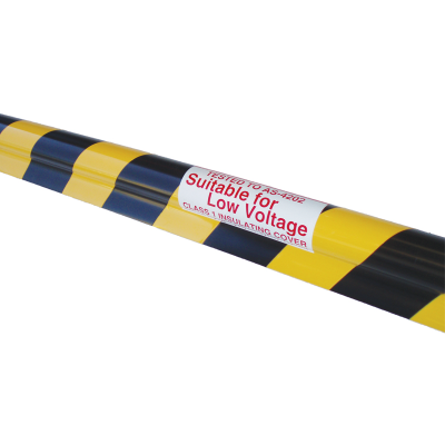 LV Tiger Tail, 650v 2500mm, Yellow / Black