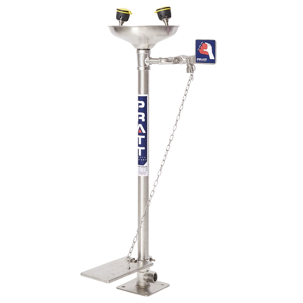 [SE546] PRATT SE546 Pedestal Mounted Eyewash Station